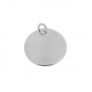 Кулон - срібна монета під гравіювання (D-10mm) 